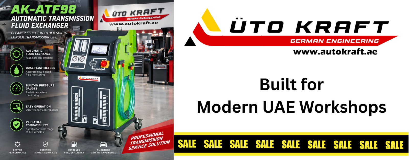 Autokraft AK-ATF98: The Automatic Transmission Fluid Exchanger Built for Modern UAE Workshops