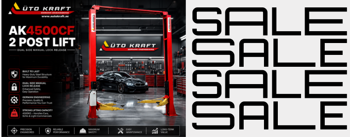The Importance of 2-Post Lifts and Scissor Lifts in UAE Workshops: Safety Measures Every Garage Must Follow