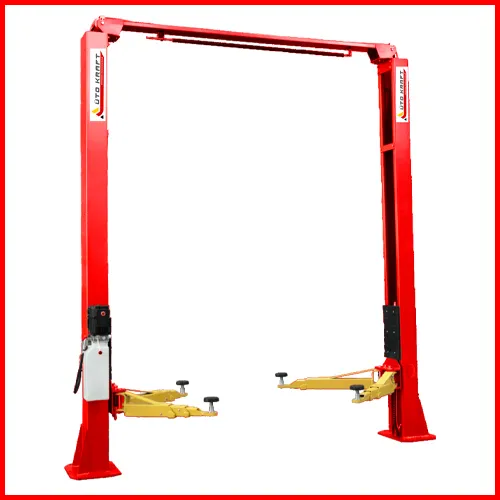 AK4500CF 4.5Ton Dual Side Manual Lock Release 2 Post Lift