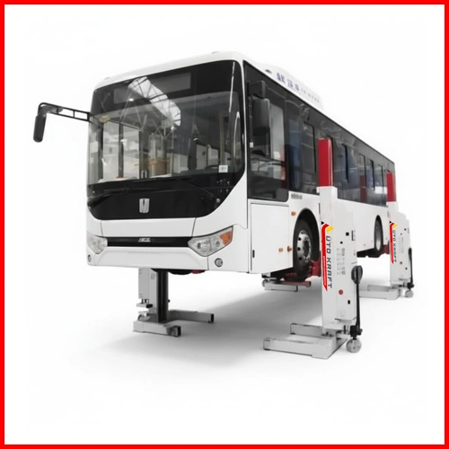 AK-WH30 30Ton Wireless Hydraulic Mobile Column Lift for Bus and Trucks