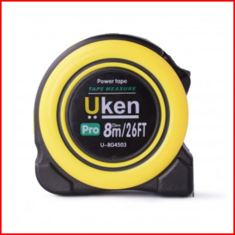 Uken Measuring Tape 8 meter with rubber