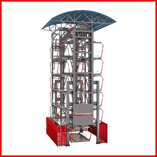 AK-RPC 16 Rotary Car Parking Lift