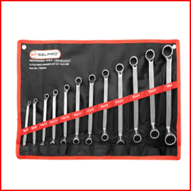 Selpro 12 Pcs Double Ring Spanner Set